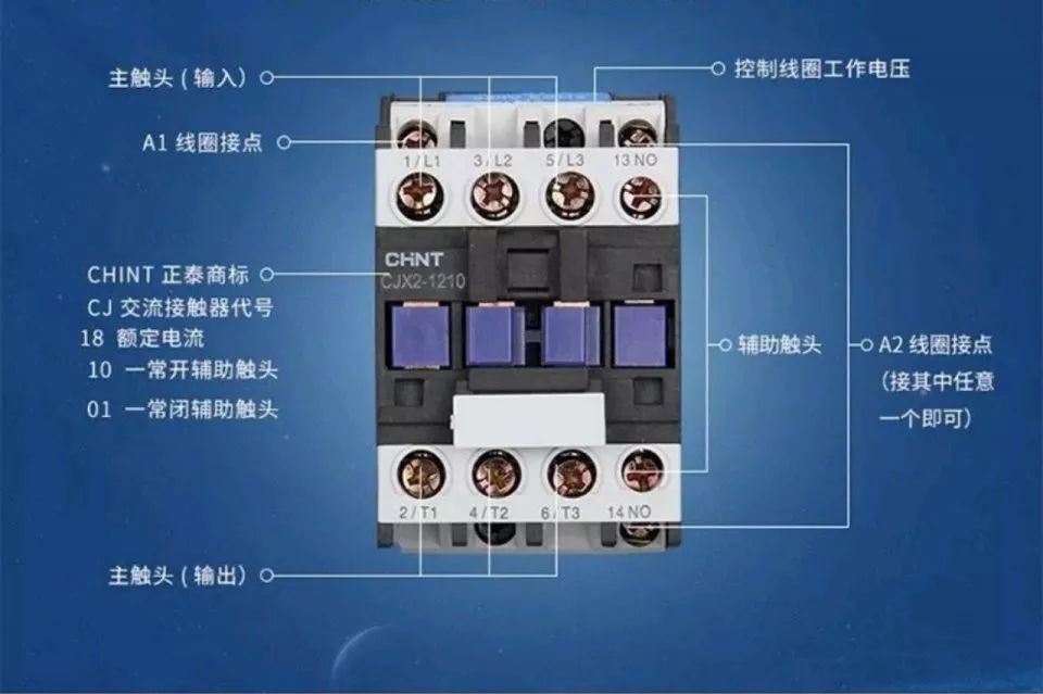 智通教育电工交流接触器讲解02