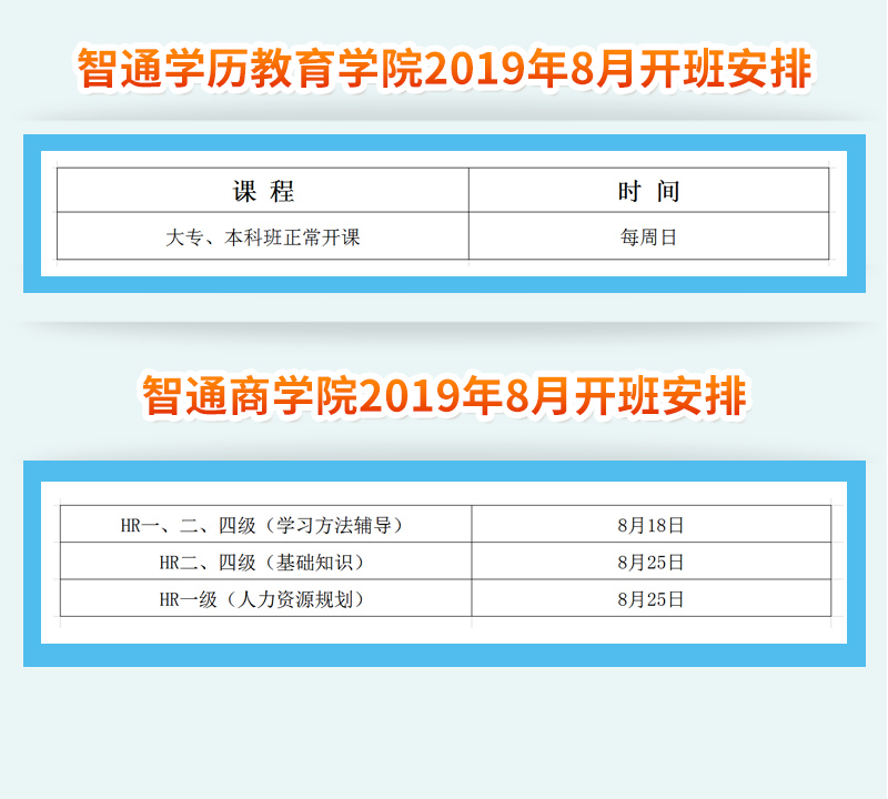 广东智通职业培训学院2019年8月开班通知04