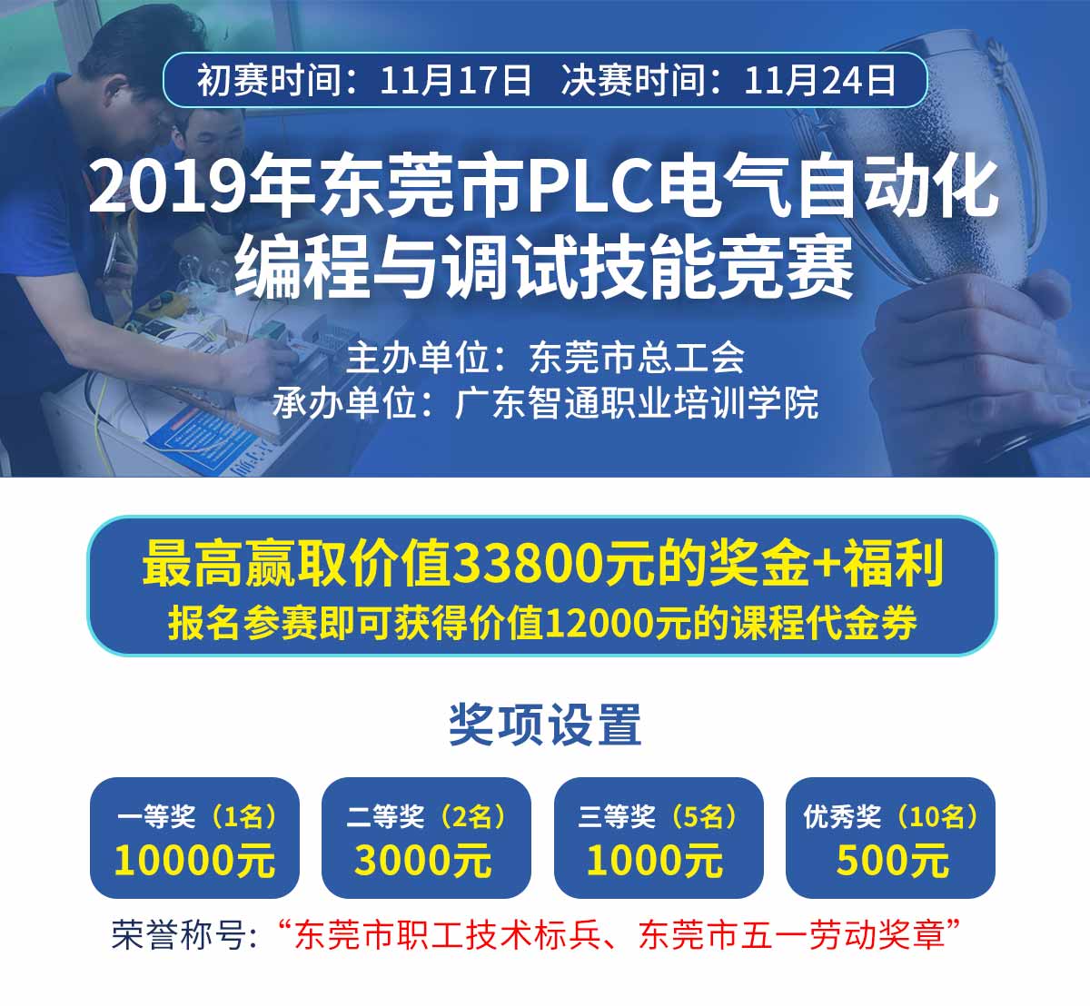 东莞市PLC电气自动化编程与调试技能竞赛01
